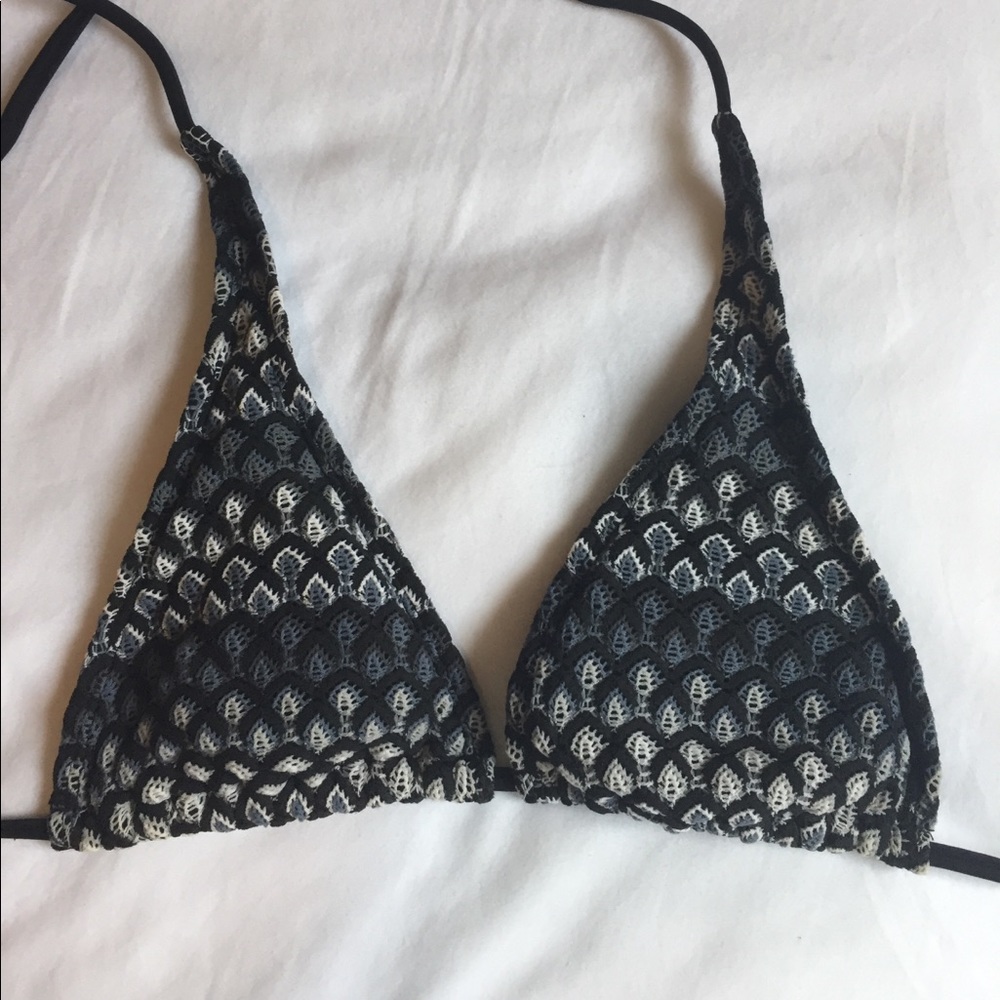 Crochet bikini top